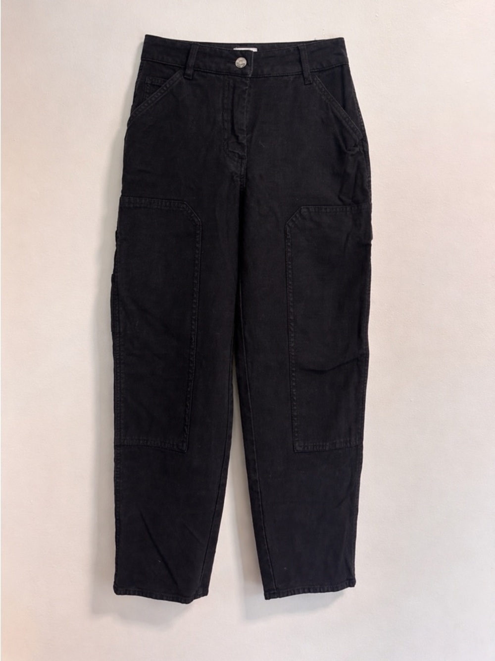 Wilfred Free Classic Black Utility Cargo Pants
